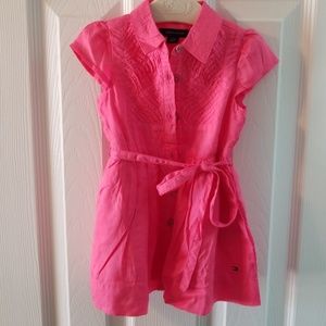 Pink baby girl dress